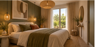 Vente Appartement ROGNES PROCHE CENTRE VILLE - 2P DE 45M² EN REZ-DE-JARDIN Rognes