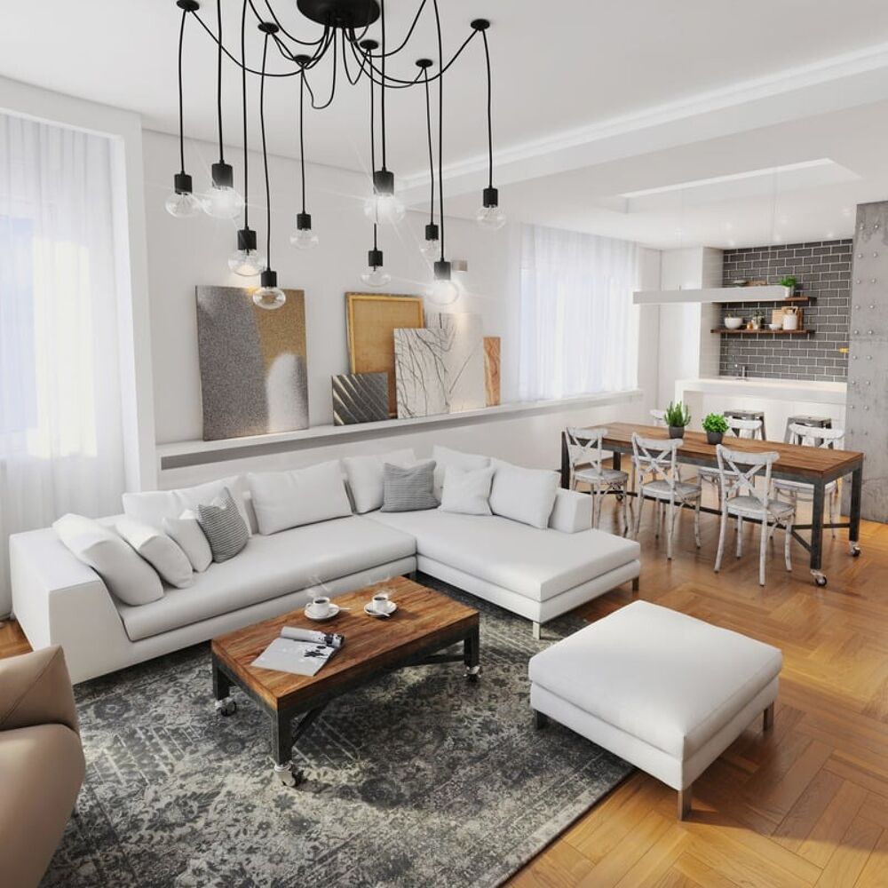 -Appartement 4 pièces 77 m²  Lumineux avec loggia et prestations haut de gamme