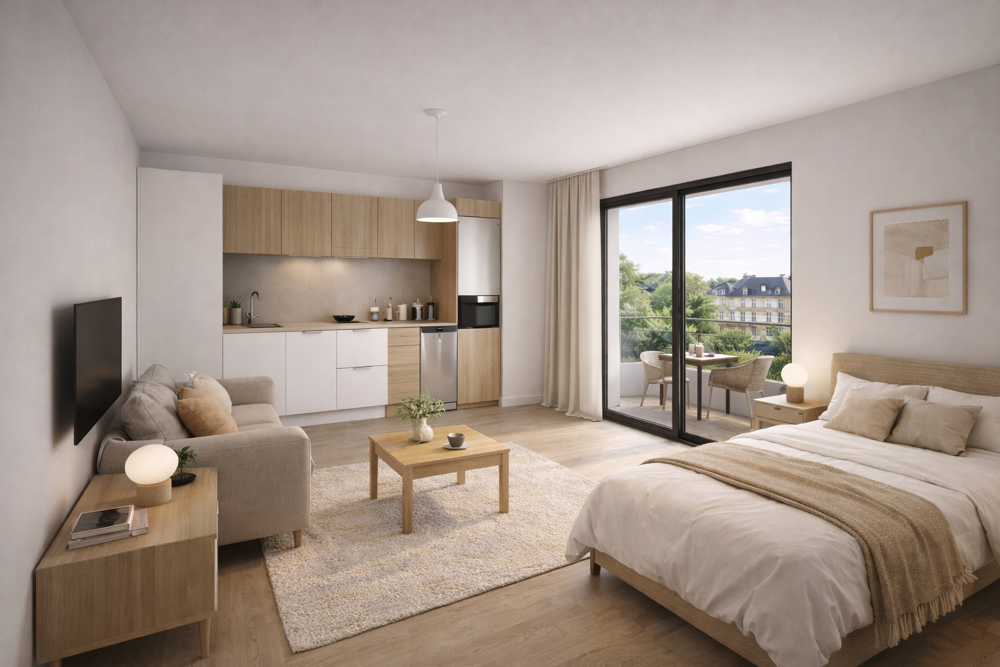 Appartement 1 pièce 26 m² · à Nancy · 26 m² · 134 000 €