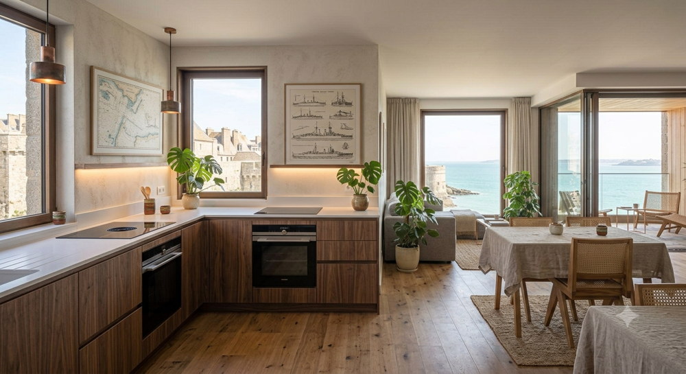Vente Appartement À 10 MINUTES À PIED D'INTRA-MUROS St malo