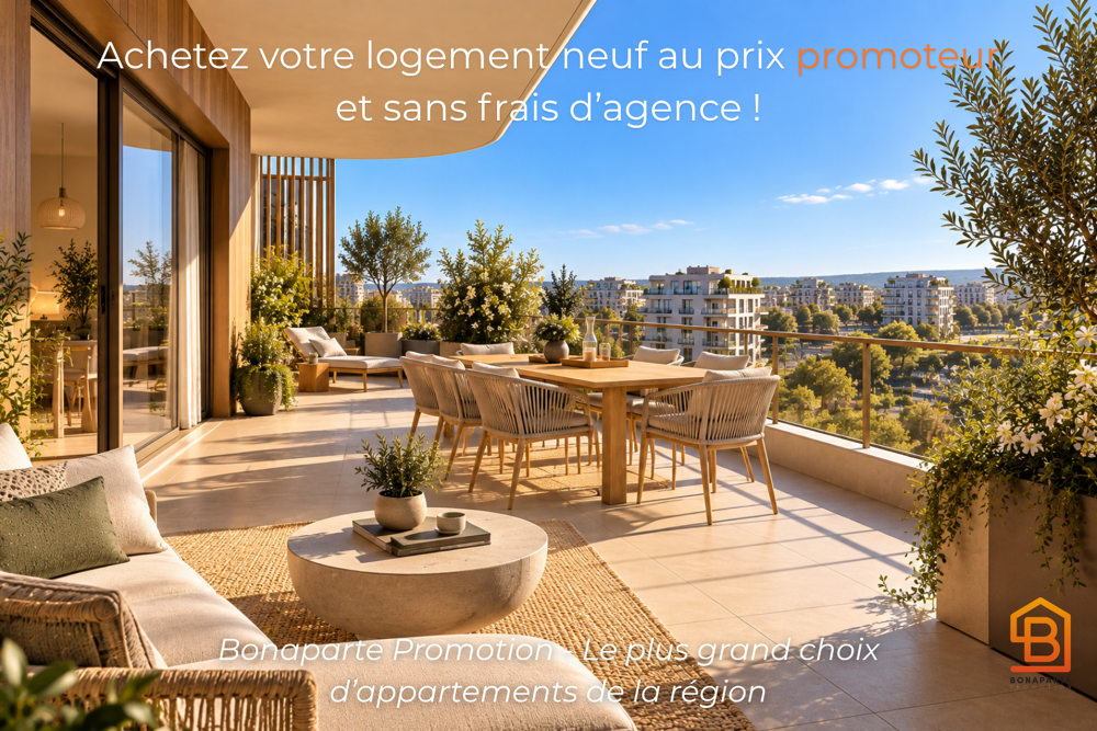 Vente Appartement PORT MARIANNE – SUPERBE T3 AU 7? ÉTAGE AVEC 40 M² DE TERRASSES ! Montpellier