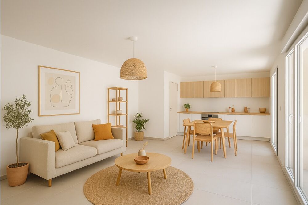 RESIDENCE INTIMISTE PROCHE CENTRE VILLE - 3P DE 60M² AVEC LOGGIA