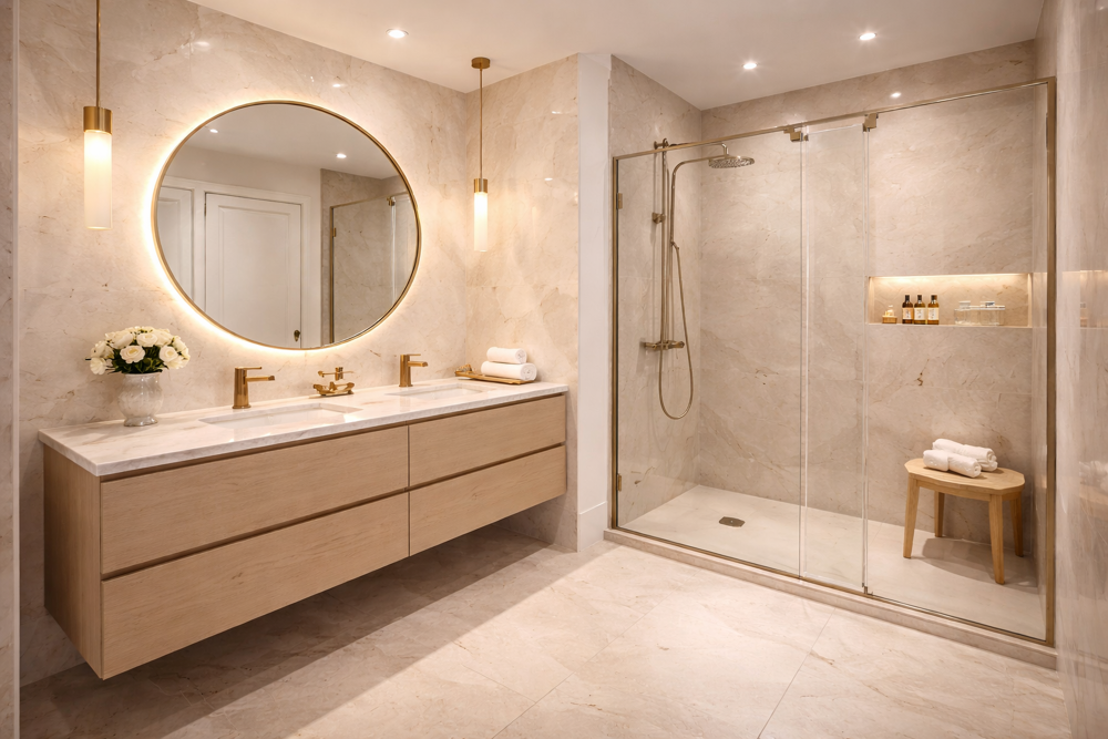 MAGNIFIQUE T4 TRAVERSANT EN REZ DE JARDIN - RESIDENCE HAUT DE GAMME - EXPO SUD