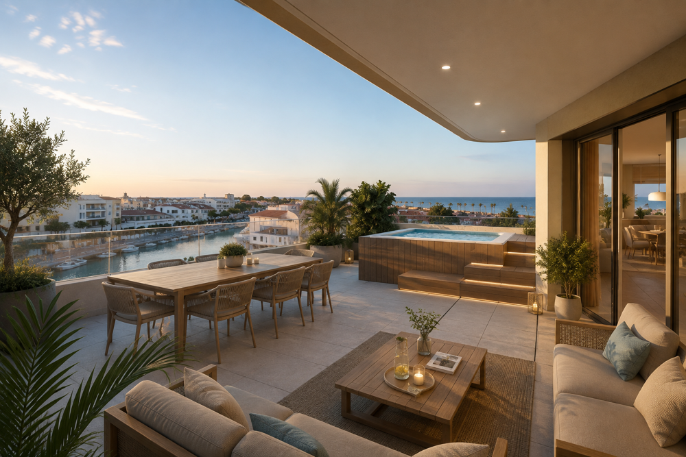 Vente Appartement APPARTEMENT NEUF DE GRAND STANDING, 82M2 AVEC 2 CHAMBRES A PALAVAS Palavas les flots