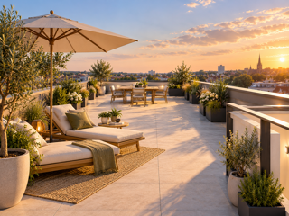 Vente Appartement T4 d'exception avec une terrasse sur toit de 80m2 Nantes