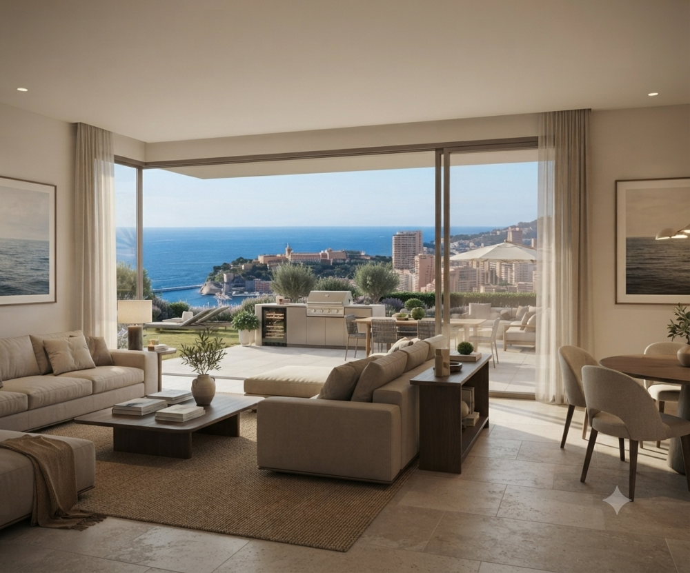 APPARTEMENT 4 PIECES D'EXCEPTION AVEC GRAND JARDIN PRIVATIF