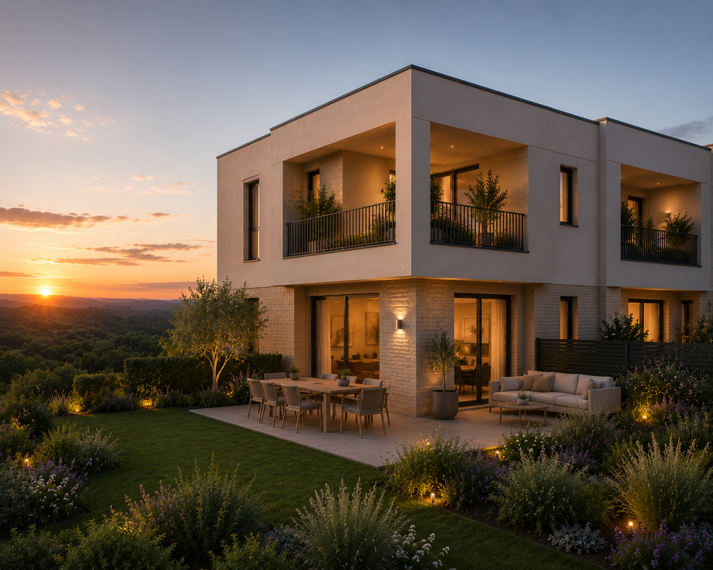 MAGNIFIQUE VILLA DE 5 PIECES DE 120M² AVEC JARDIN AU CALME ABSOLU AVEC VUE DEGAGEE - PISCINE