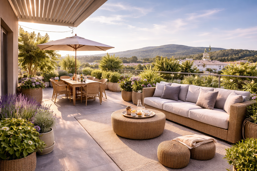 Vente Appartement GRAND T3 de 70m² - VUE DEGAGEE LA ROQUE D'ANTHERON La roque d antheron
