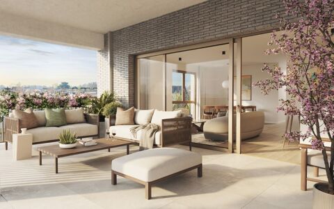   DERNIER ETAGE / GRANDE TERRASSE / TRIPLE EXPOSITION / SANS VIS-A-VIS Appartement - 3 pièce(s) - 65 m²
