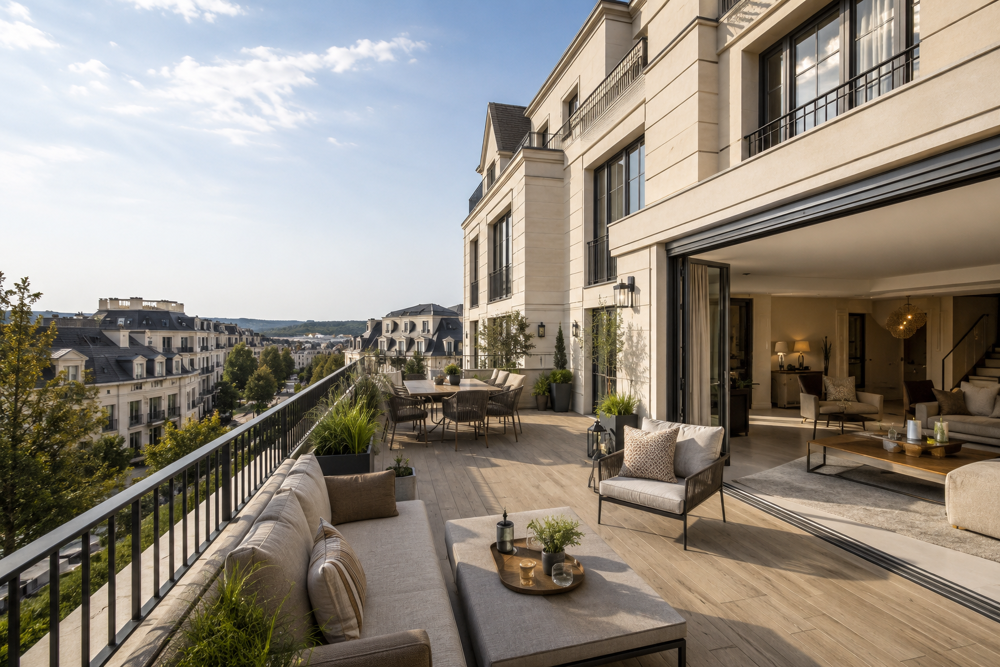 Vente Appartement Magnifique T4 à Clamart – 90 m² avec BALCON DE 15 m² – Expo Sud-Ouest Clamart
