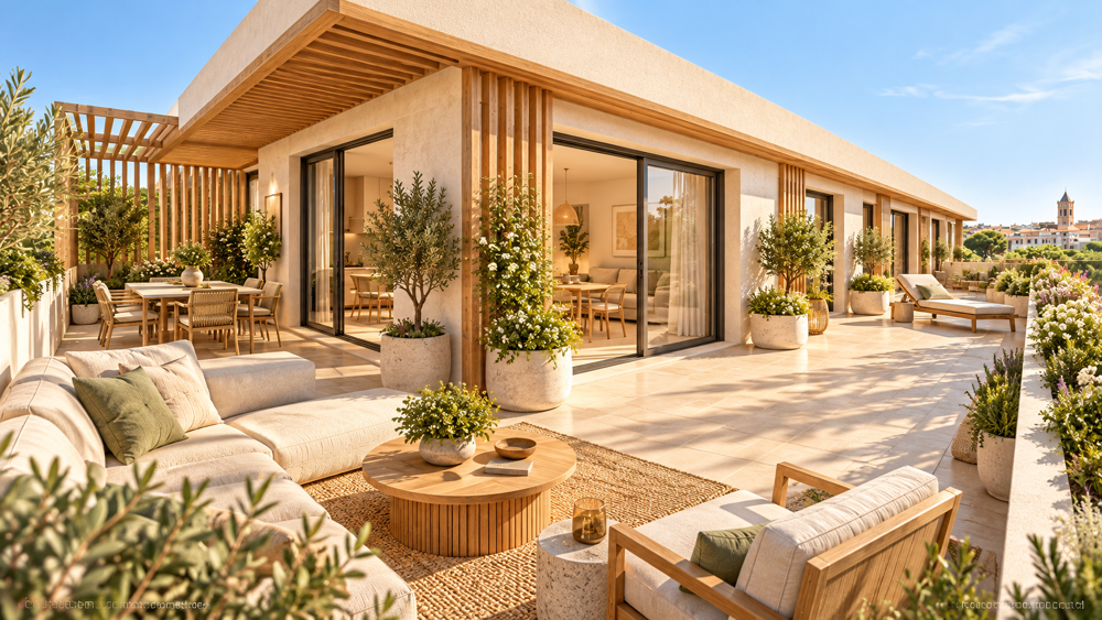 Vente Appartement Grand duplex au dernier étage en plein coeur de montpellier Montpellier