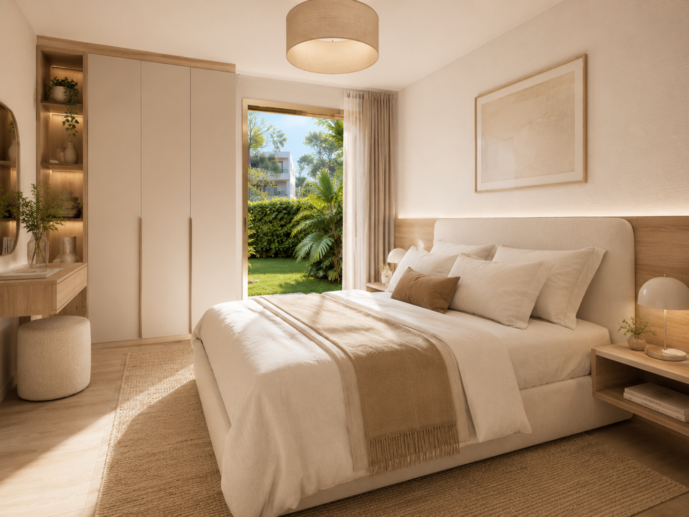 Vente Appartement PORT-FRÉJUS – JARDIN PRIVATIF DE 97 M² & TERRASSE – SUPERBE T4 PRESTIGE Frejus