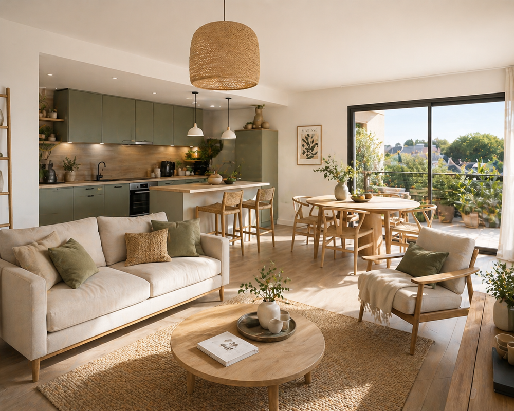 APPARTEMENT 3P DE 65M² AVEC 15M² DE TERRASSE