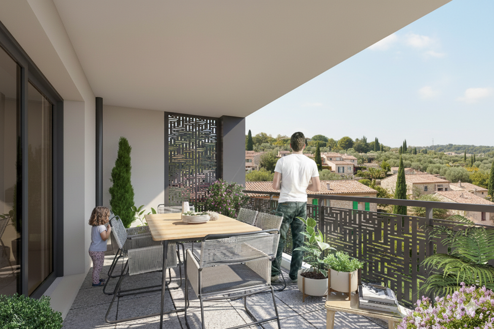 - SUPERBE T3 DISPOSANT D'UNE TERRASSE, PROCHE DE TOUS LES COMMERCES