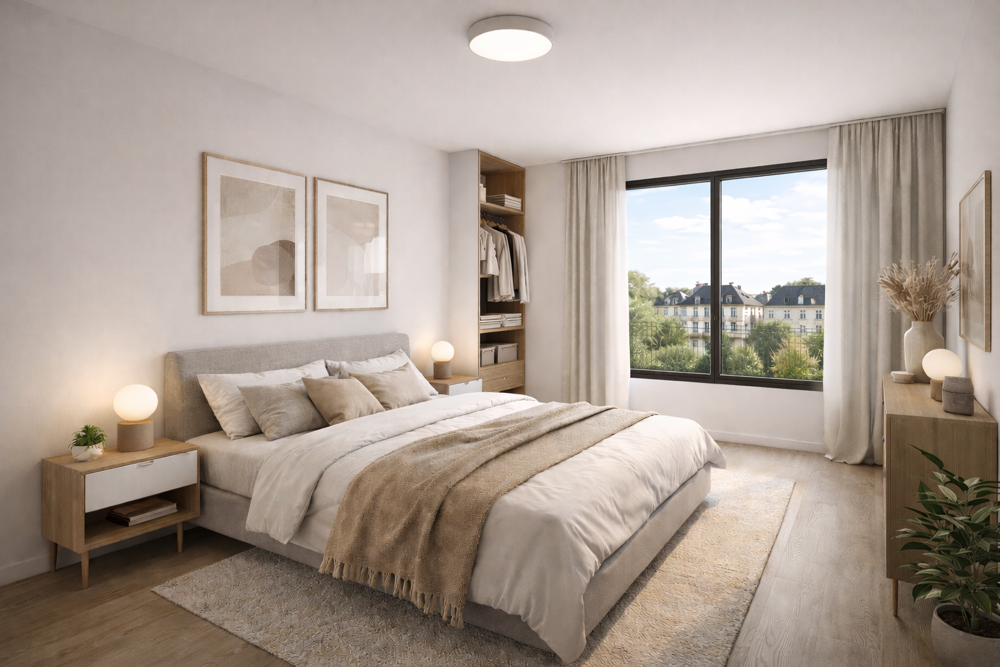 Vente Appartement T3 moderne / Loggia /  Environnement calme Nancy