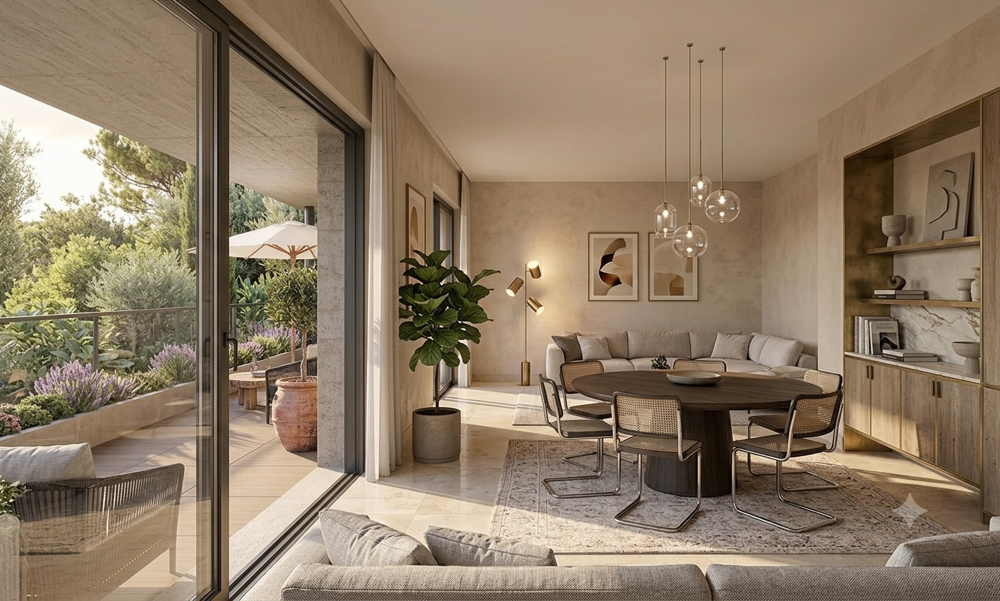 Vente Appartement CANNES, 3 PIECES DERNIER ETAGE 30 m² DE SEJOUR AVEC TERRASSE Cannes