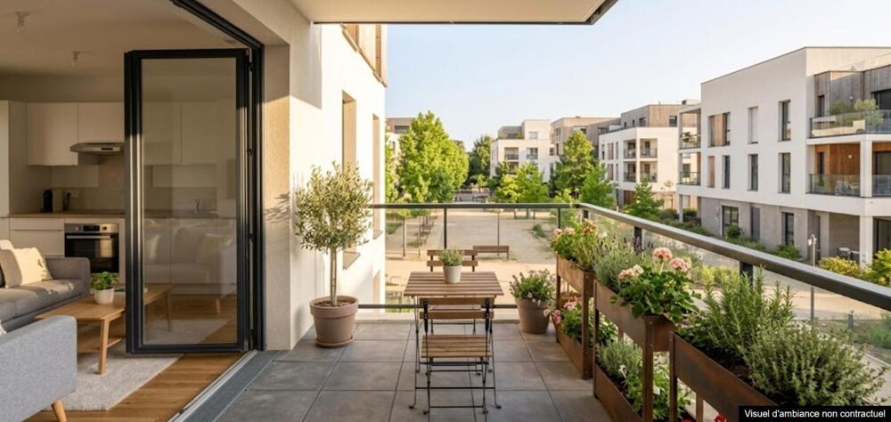 Vente Appartement Lumineux Sud-Est pour ce Superbe T4 de 72 m² avec Balcon de 12 m² – Vaulx-en-Velin Vaulx-en-velin