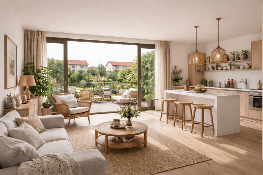 Vente Appartement QUARTIER PILON BLANC - Grand T4 de 90m² avec terrasse de 15m² Salon de provence