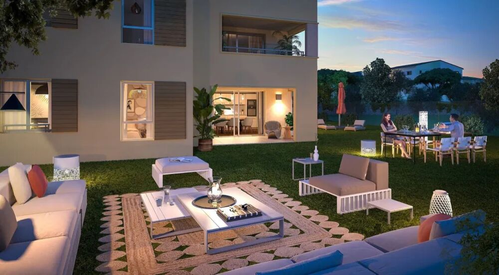 Vente Appartement AU COEUR DE LA NATURE - MAGNIFIQUE 3 PIECES DE 70M² EN REZ-DE-JARDIN AVEC 140M² D'EXTERIEUR Villeneuve loubet