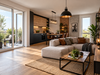 Vente Appartement Le train à 2 min, le balcon au retour – T3 neuf Metz
