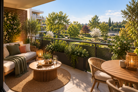   -RESIDENCE INTIMISTE PROCHE CENTRE VILLE - T3 DE 65M² AVEC EXTERIEUR Appartement - 3 pièce(s)