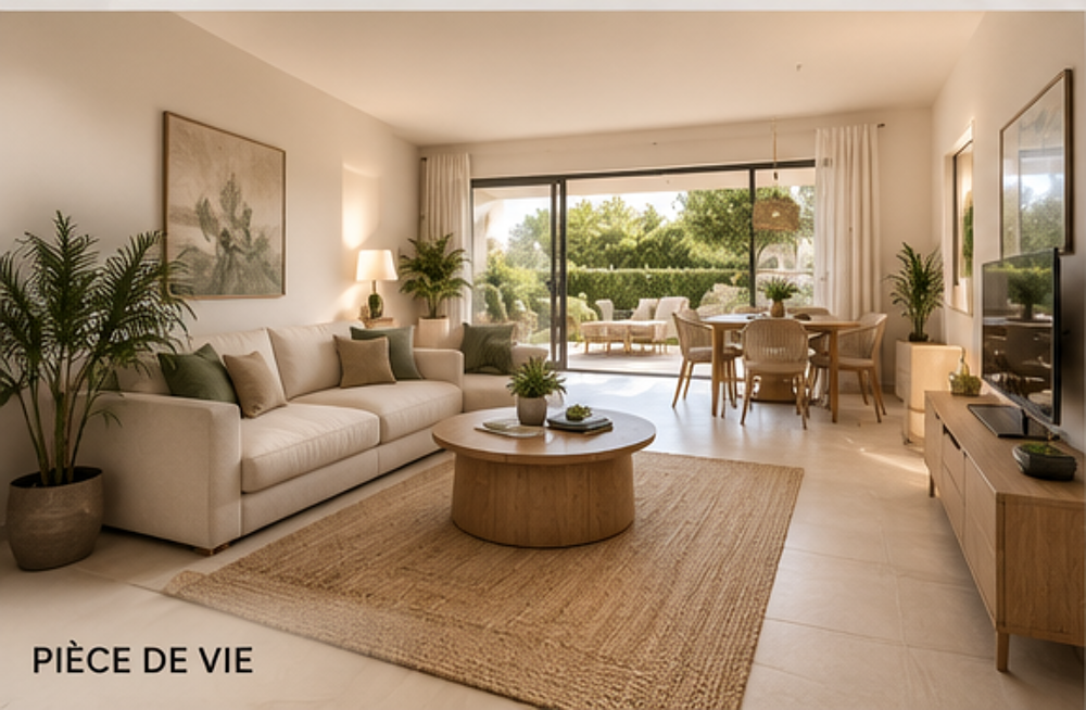 Vente Appartement T2 à 12 min a pied du centre ville avec jardin de 70m² Aix en provence