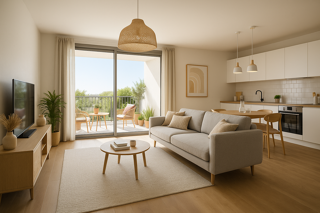  Appartement  vendre 2 pices 