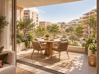 Vente Appartement MARSEILLE 15ÈME - TRIPLE ÉSPACE EXTÈRIEUR POUR CE T3 - RARE À LA VENTE Marseille 15