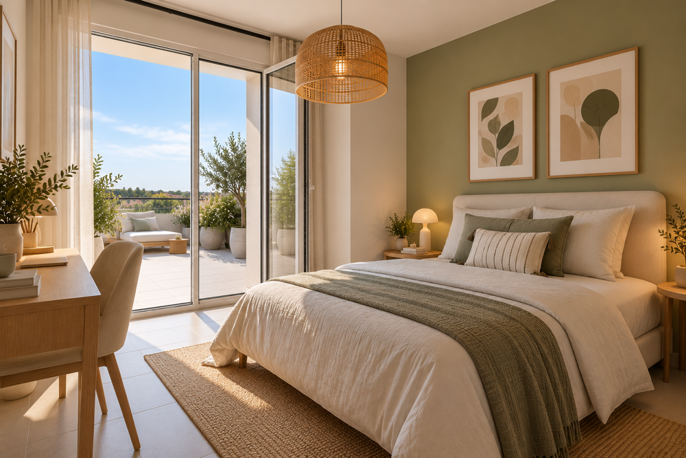 T5 en dernier etage avec terrasse à Avignon - Proche rempart