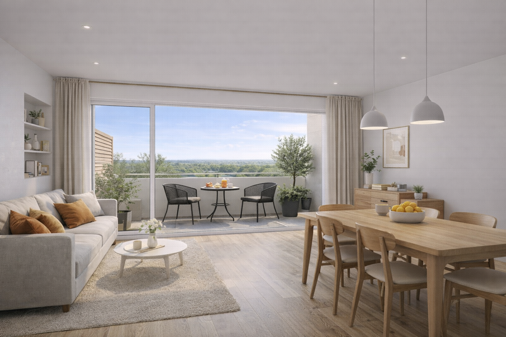 DERNIÈRES OPPORTUNITÉS : FRAIS DE NOTAIRE OFFERTS ET ÉLIGIBLE PTZ  2 PIÈCES 42m² NEUF À TRAPPES