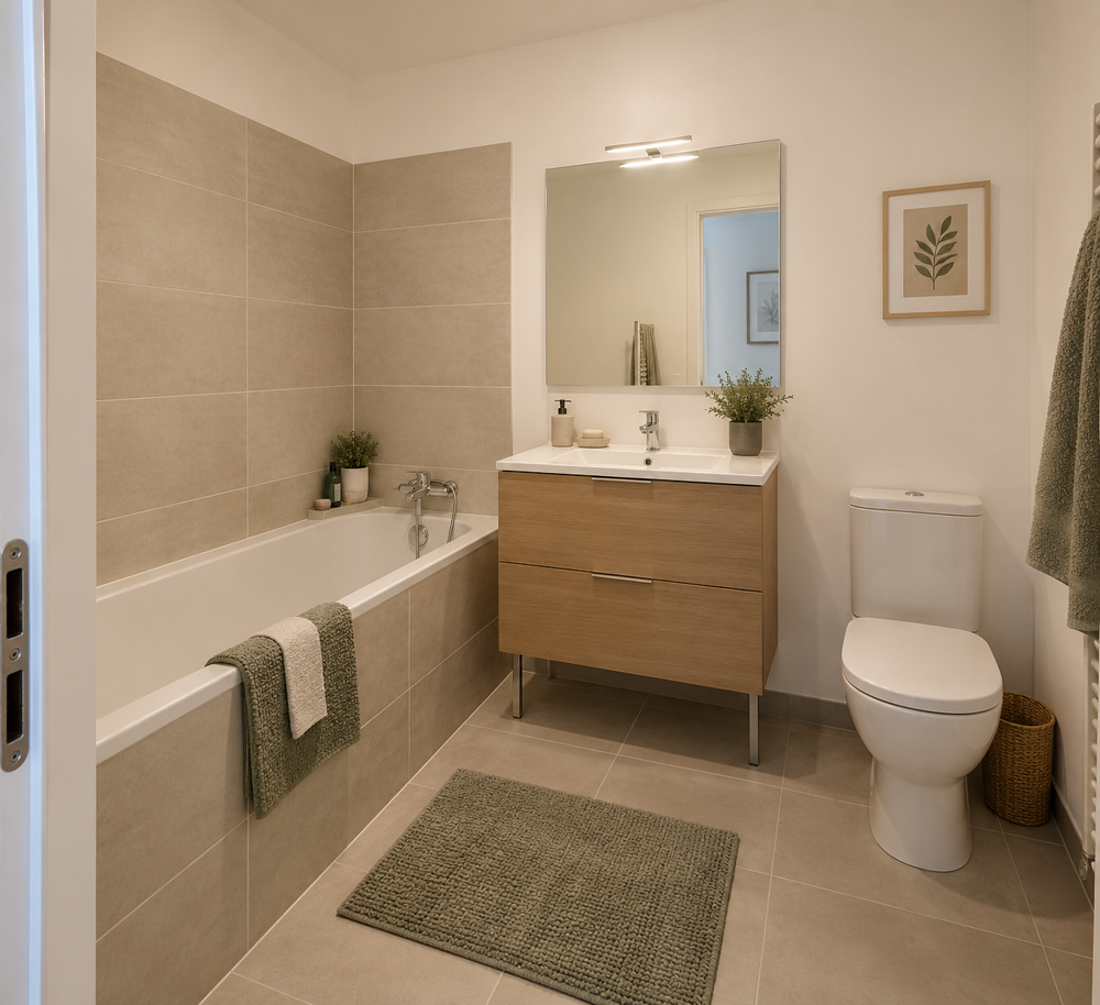 Vente Appartement T2 DE 43 M² AU 2E ÉTAGE AVEC BALCON NORD DE 6 M² ET PARKING COUVERT Arradon