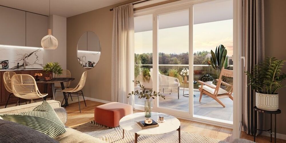 Vente Appartement T2 DE 45M² AVEC TERRASSE DE 10M²  A COLOMBES PROCHE TRANSPORTS ET COMMERCES Colombes
