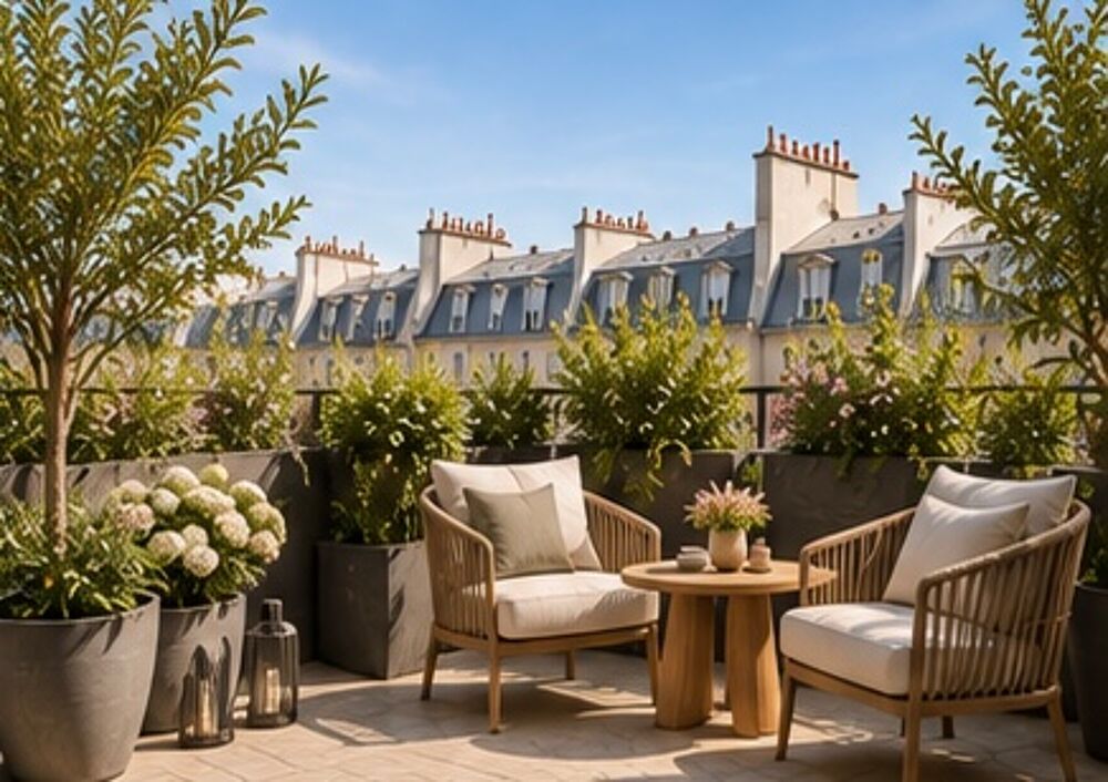 Vente Appartement UN 2 PIÈCES PARISIEN QUI NE RESSEMBLE PAS AUX AUTRES – TERRASSE ET BEAUX VOLUMES Paris 15