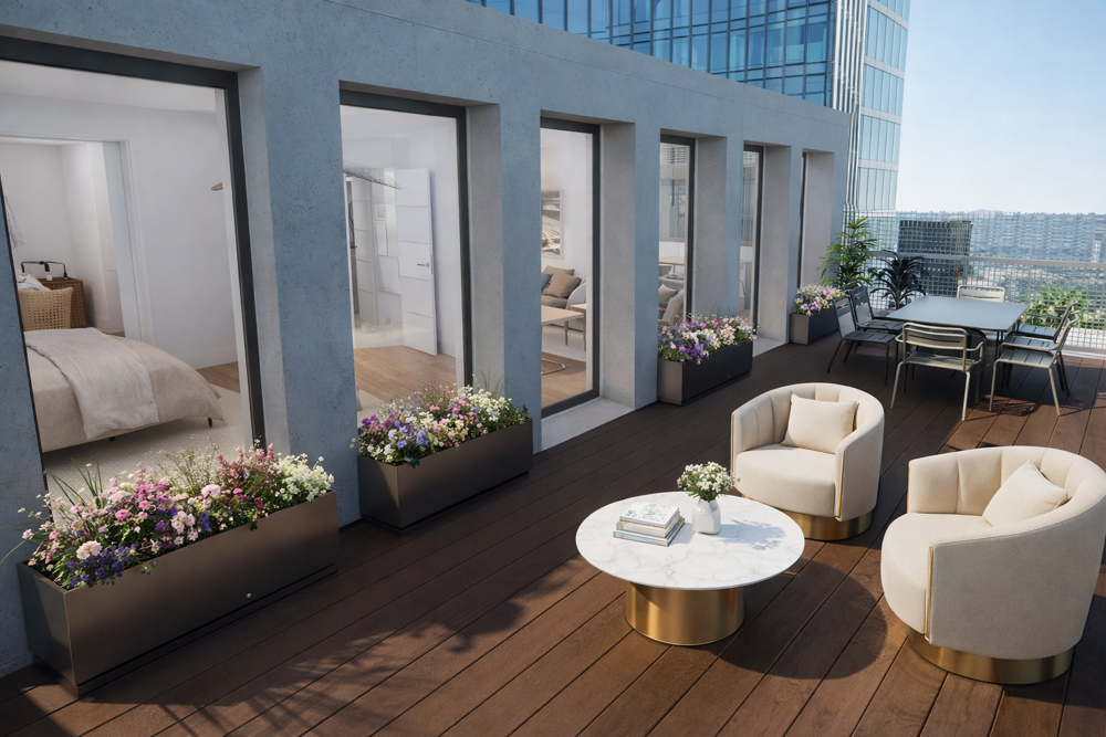 Vente Appartement PRESTIGIEUX T5 avec GRANDE TERRASSE, au SUD avec Vue INCROYABLE sur tout  Lyon ! Lyon 3