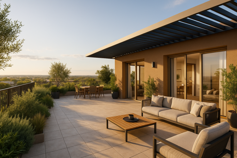   T3 HAUT STANDING � CHANTELOUP-EN-BRIE � LUMINEUX, TRAVERSANT ET ID�AL FAMILLE Appartement - 3 pi�ce(s)