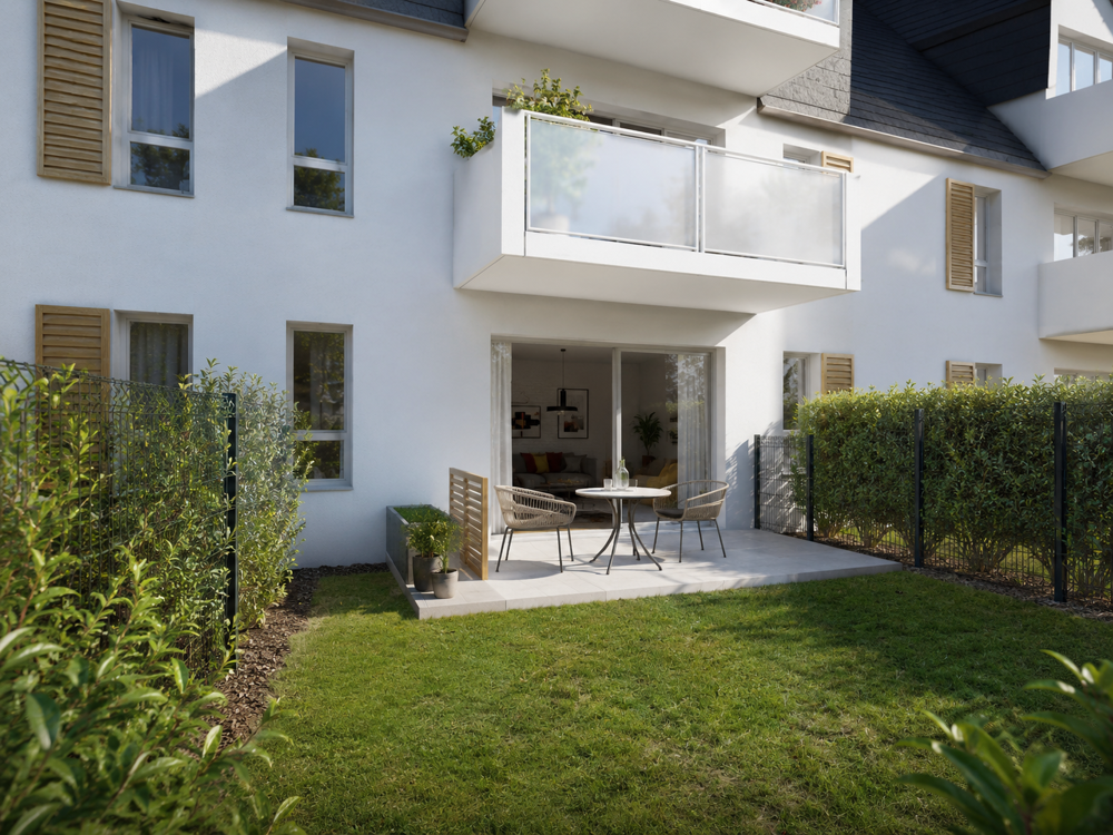 Vente Appartement CRAC'H – T3 REZ-DE-JARDIN LIVRÉ, TERRASSE & PARKING INCLUS Crach