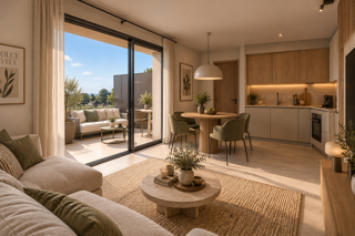 Vente Appartement BEAU T3 DE 59 M² AVEC UNE BELLE TERRASSE DE 13M² EXPOSEE PEIN OUEST - PARKINGS  INCLUS Chateauneuf grasse