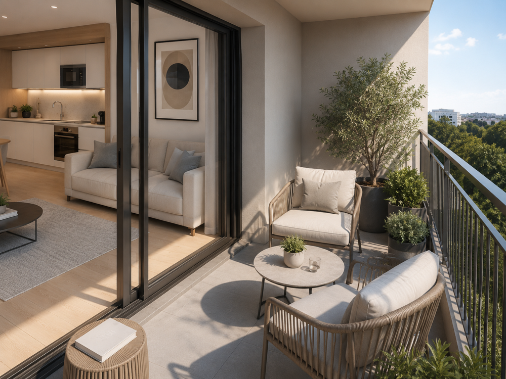 Vente Appartement NEUF – BELLE EXPOSITION SUD-EST | BALCON 6 M² | 10 MIN FRONTIÈRE LUX Audun le tiche