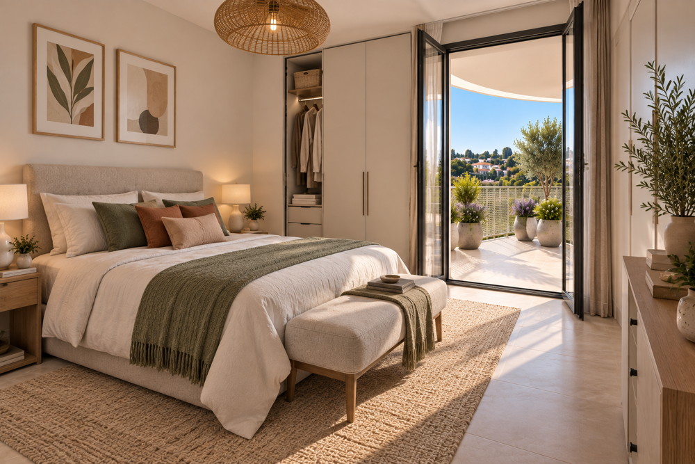 Vente Appartement MAGNIFIQUE 3 PIÈCES DE 65 M² EN ÉTAGE ÉLEVÉ AVEC GRANDE TERRASSE DE 20M²– LIVRAISON RAPIDE À VILLENE Villeneuve loubet