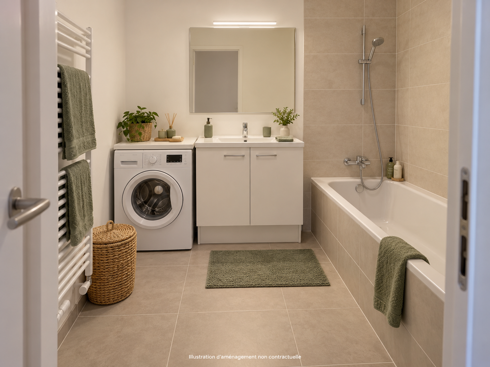 Vente Appartement T3 AVEC TERRASSE – LUMINEUX ET FONCTIONNEL Lunel