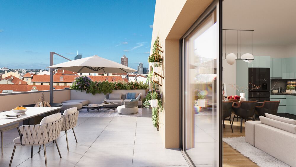 Vente Appartement GRAND 4 Pièces - Lumineux avec Vue - 100m du MÉTRO JEAN JAURES Lyon 7