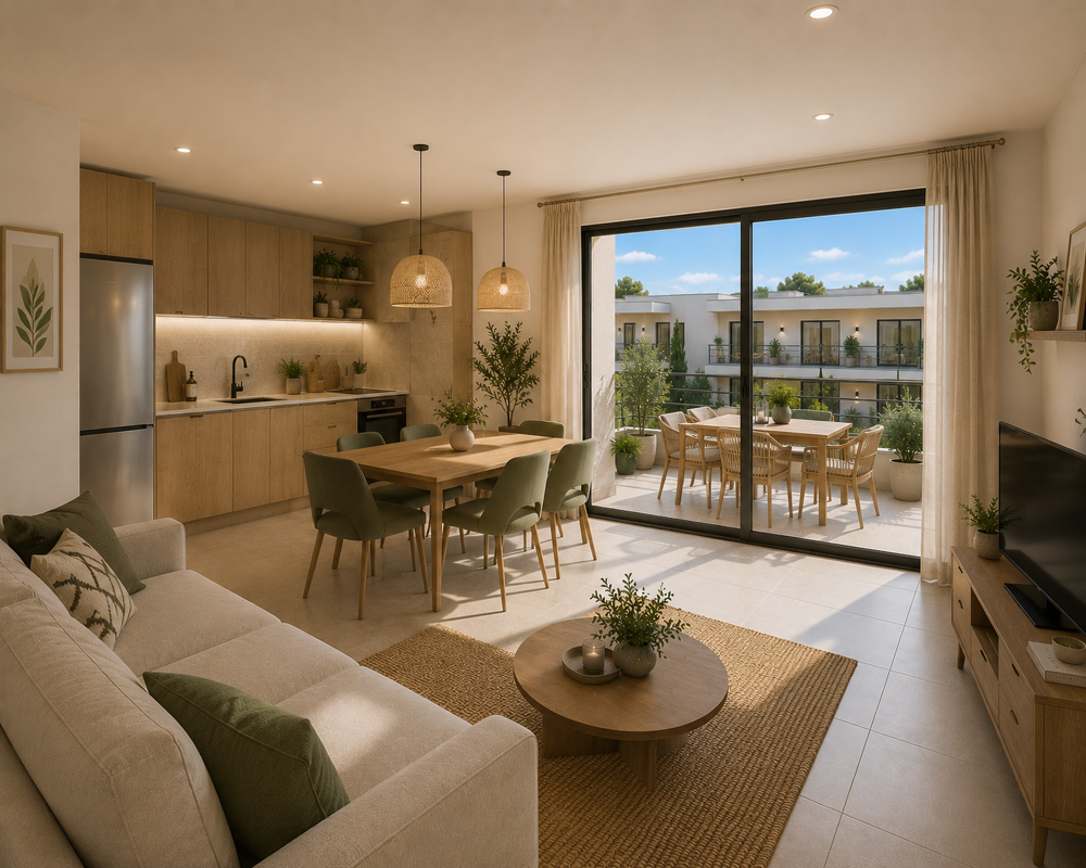 FURIANI - LIVRE - DERNIER ETAGE - 4P DE 85M² AVEC EXTERIEUR