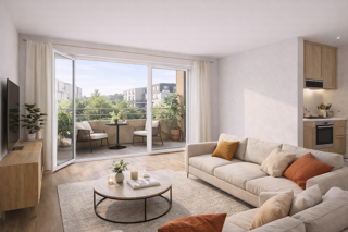  Appartement � vendre 2 pi�ces 55 m�