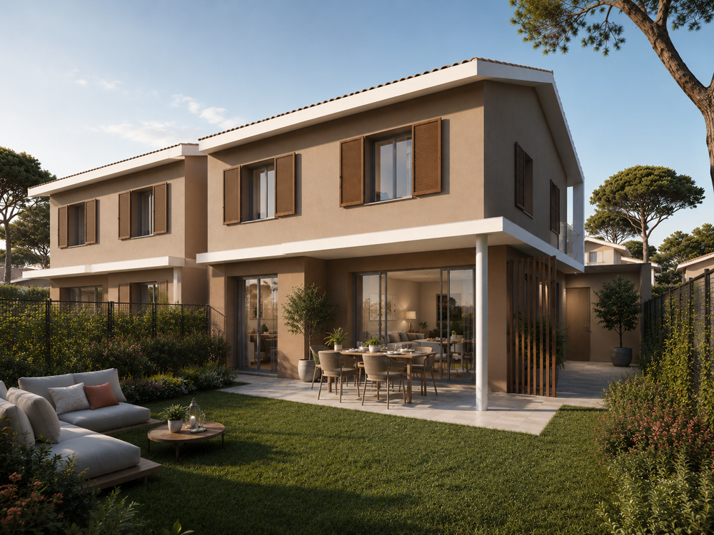 Vente Appartement ANTIBES- RARE MAISON MITOYENNE DE 75M² AVEC JARDIN / RESIDENCE AVEC PISCINE Antibes