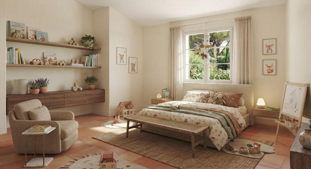 Vente Appartement PAISIBLE T3 OPTIMISE DE 55m² BAIGNE DE LUMIERE Auribeau sur siagne