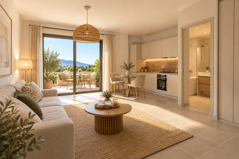 Vente Appartement T1 neuf avec terrasse Sainte-maxime