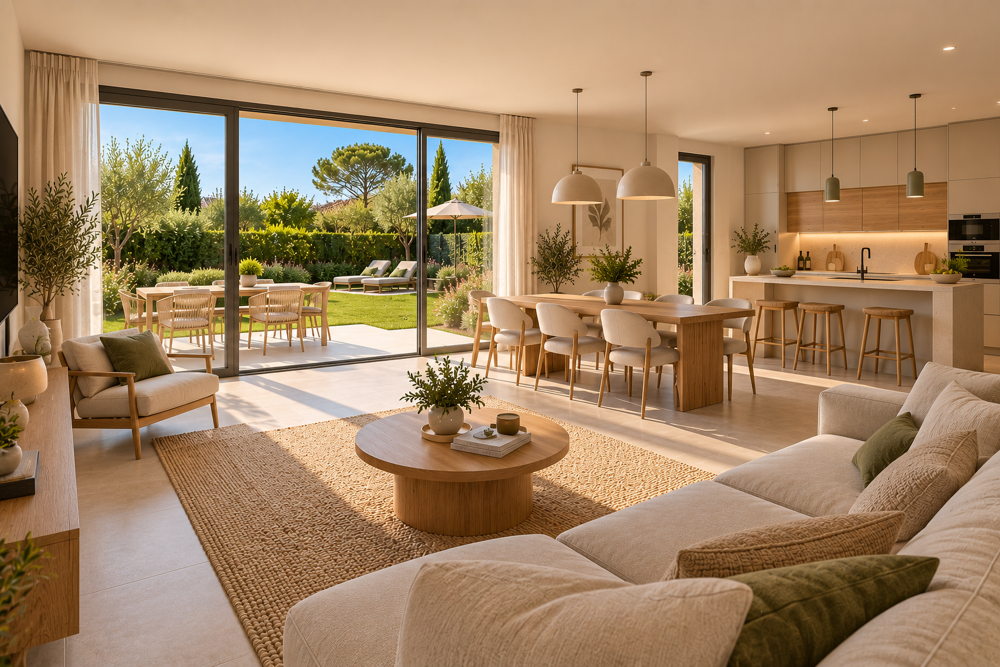 Vente Maison UNE MAISON NEUVE T5 de 4 chambres AVEC GRAND JARDIN ET GARAGE, AU CALME ET PROCHE DE TOUT Salon-de-provence