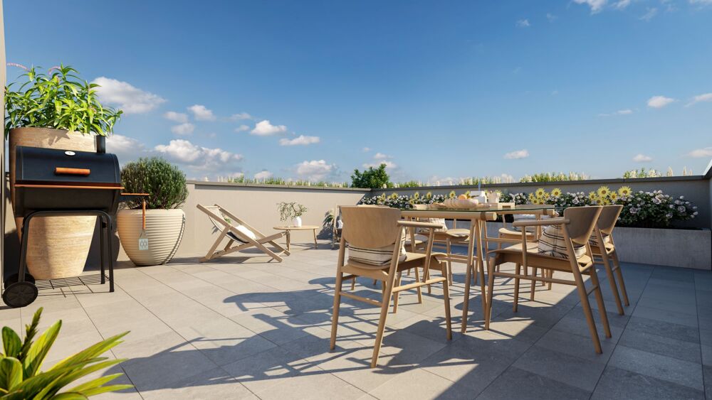 Vente Appartement MAGNIFIQUE 3 PIECES TRAVERSANT ET D'ANGLE AVEC ROOFTOP, VUE DEGAGEE SANS VIS A VIS Nice