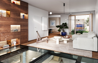  Appartement  vendre 2 pices 