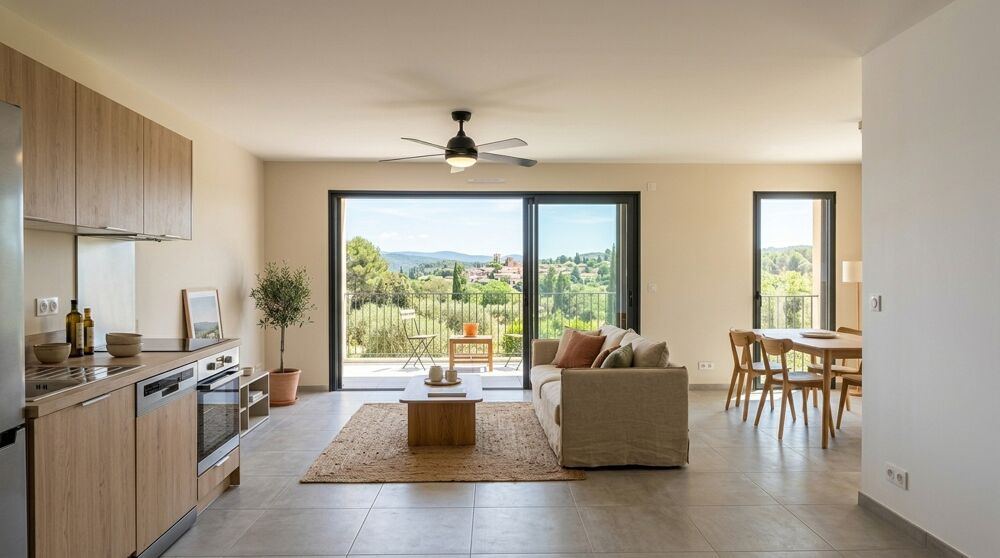 Vente Appartement Coup de cœur à Éguilles : T2 avec terrasse & parking Eguilles